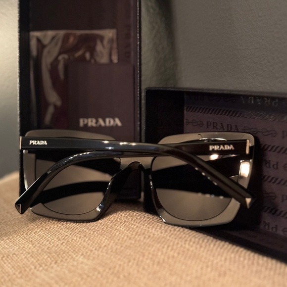 SALE Authentic Prada 54mm Square Sunglasses - Picture 3 of 7